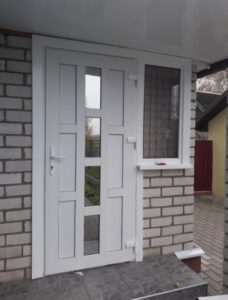 Противопожарная ПВХ дверь / серия FRM33128